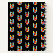 エルモ文字 | U傘 ノートブック (裏面)