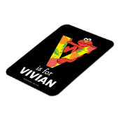 エルモ文字 | V野菜 マグネット (左側)