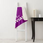 エルモ文字 | V青 シェルパブランケット (インサイチュ)