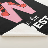 エルモ文字 | W Pink シェルパブランケット (3/4)