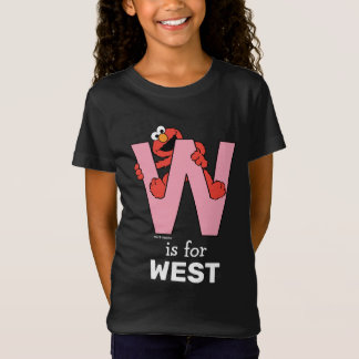 エルモ文字 | W Pink Tシャツ