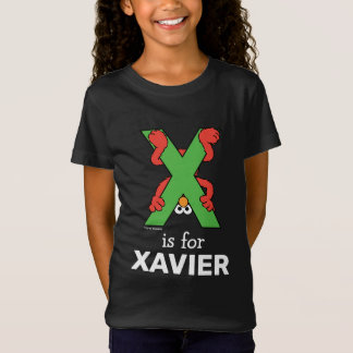 エルモ文字 | X緑 Tシャツ