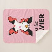 エルモ文字 | X線 シェルパブランケット (正面(横))