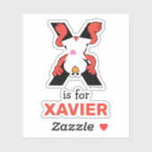 エルモ文字 | X線 シール (シート)