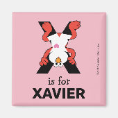 エルモ文字 | X線 マグネット (正面)