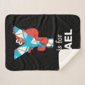 エルモ文字 | Yヨット シェルパブランケット (正面(横))