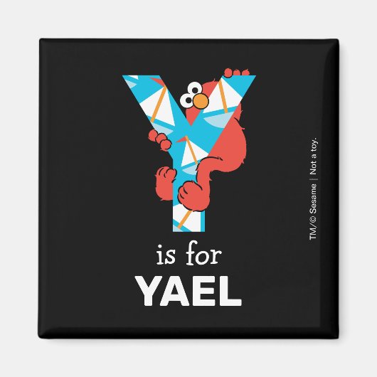 エルモ文字 | Yヨット マグネット (正面)