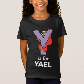 エルモ文字 | Y紫 Tシャツ