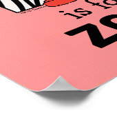 エルモ文字 | Zゼブラ ポスター (角)