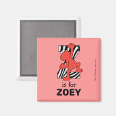 エルモ文字 | Zゼブラ マグネット (正面/裏面)