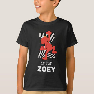 エルモ文字 | Zゼブラ Tシャツ