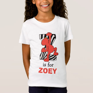 エルモ文字 | Zゼブラ Tシャツ