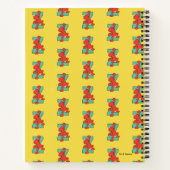 エルモ文字 | Zティール（緑がかった色） ノートブック (裏面)