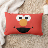 エルモ顔アート ランバークッション (ブランケット)