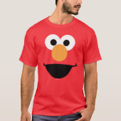 エルモ顔アート Tシャツ (正面)