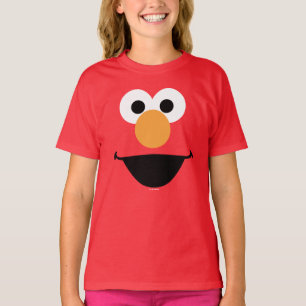 エルモ顔アート Tシャツ