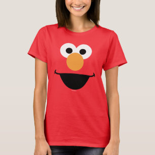 エルモ顔アート Tシャツ