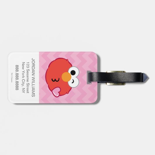 エルモ顔スローアキス2 ラゲッジタグ (裏面横)