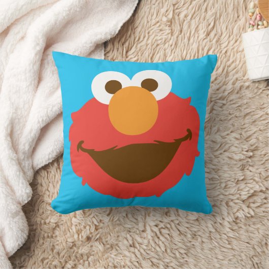 エルモ顔 クッション (ブランケット)