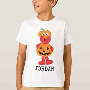 エルモ かぼちゃとしてかわいい Tシャツ