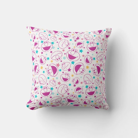 エルモ |すてきでかわいい星型 クッション (正面)