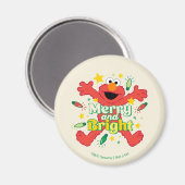 エルモ | そしてメリー明るい マグネット (正面/裏面)