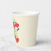 エルモ | そしてメリー明るい 紙コップ (裏面)