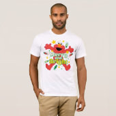 エルモ | そしてメリー明るい Tシャツ (正面フル)