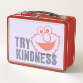 エルモ |やさしさを試す メタルランチボックス (正面)