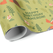 エルモ |アドベンチャー誕生日ラッピング紙 ラッピングペーパー (ロールコーナー)