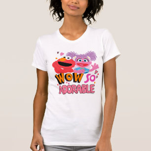 エルモ&アビー うわ~かわいい Tシャツ