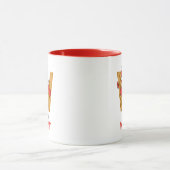 エルモ アルファベット | W ウッド マグカップ (中央)