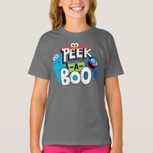 エルモ・クッキー・アンド・グローバー ピークアブー Tシャツ