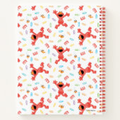 エルモ クレヨン パターン 絵 ノートブック (裏面)