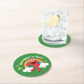 エルモ | シャムロック転が虹 ラウンドペーパーコースター (インサイチュ)