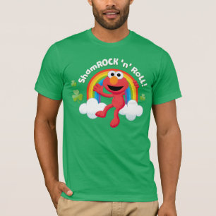 エルモ シャムロック転が虹 Tシャツ