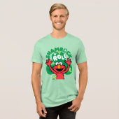 エルモ | シャムロックN転が トライブレンドTシャツ (正面全面)