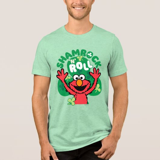 エルモ | シャムロックN転が トライブレンドTシャツ (正面)