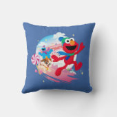 エルモ、タンゴ&クッキーモンスター 最高のChristmas クッション (裏面)