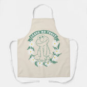エルモ |トレース離れフローラグラフィックなし エプロン (正面)