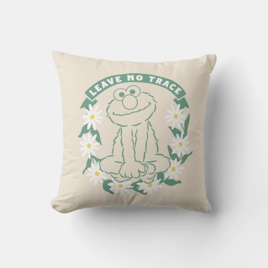 エルモ |トレース離れフローラグラフィックなし クッション (正面)