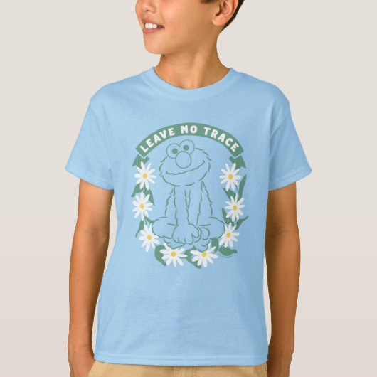 エルモ |トレース離れフローラグラフィックなし Tシャツ (正面)