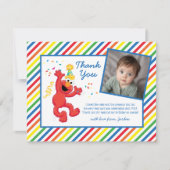 エルモ ニュートラル バースデー サンキューカード (正面)