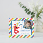 エルモ ニュートラル バースデー サンキューカード (スタンド正面)