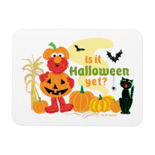 エルモ ハロウィンはまだ? マグネット