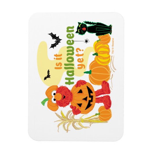 エルモ |ハロウィンはまだ? マグネット (縦)