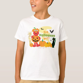 エルモ |ハロウィンはまだ? Tシャツ