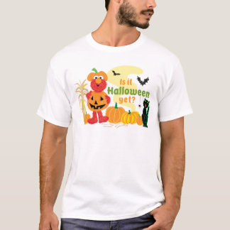 エルモ |ハロウィンはまだ? Tシャツ