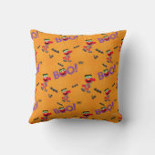 エルモ | ハロウィーンのブパターン クッション (裏面)