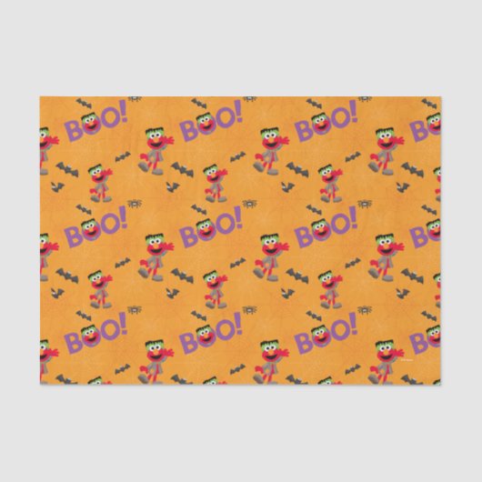 エルモ | ハロウィーンのブパターン 薄葉紙 (正面)